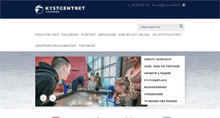 Desktop Screenshot of kystcentret.dk